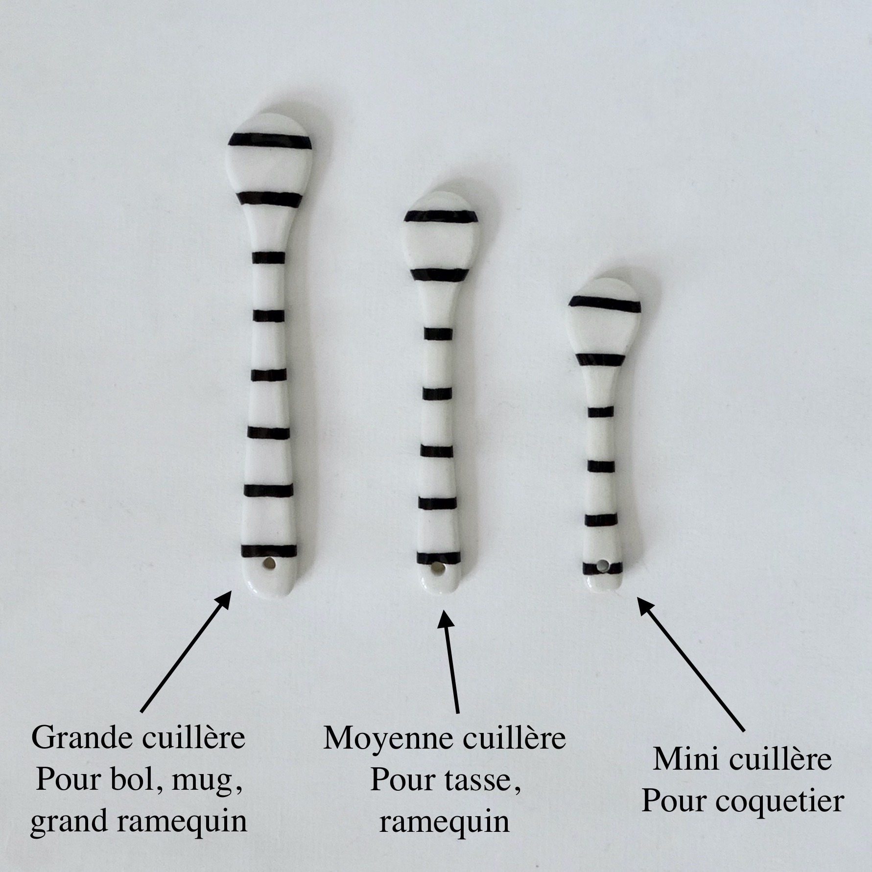 Cuillère rayée Cuillère rayée