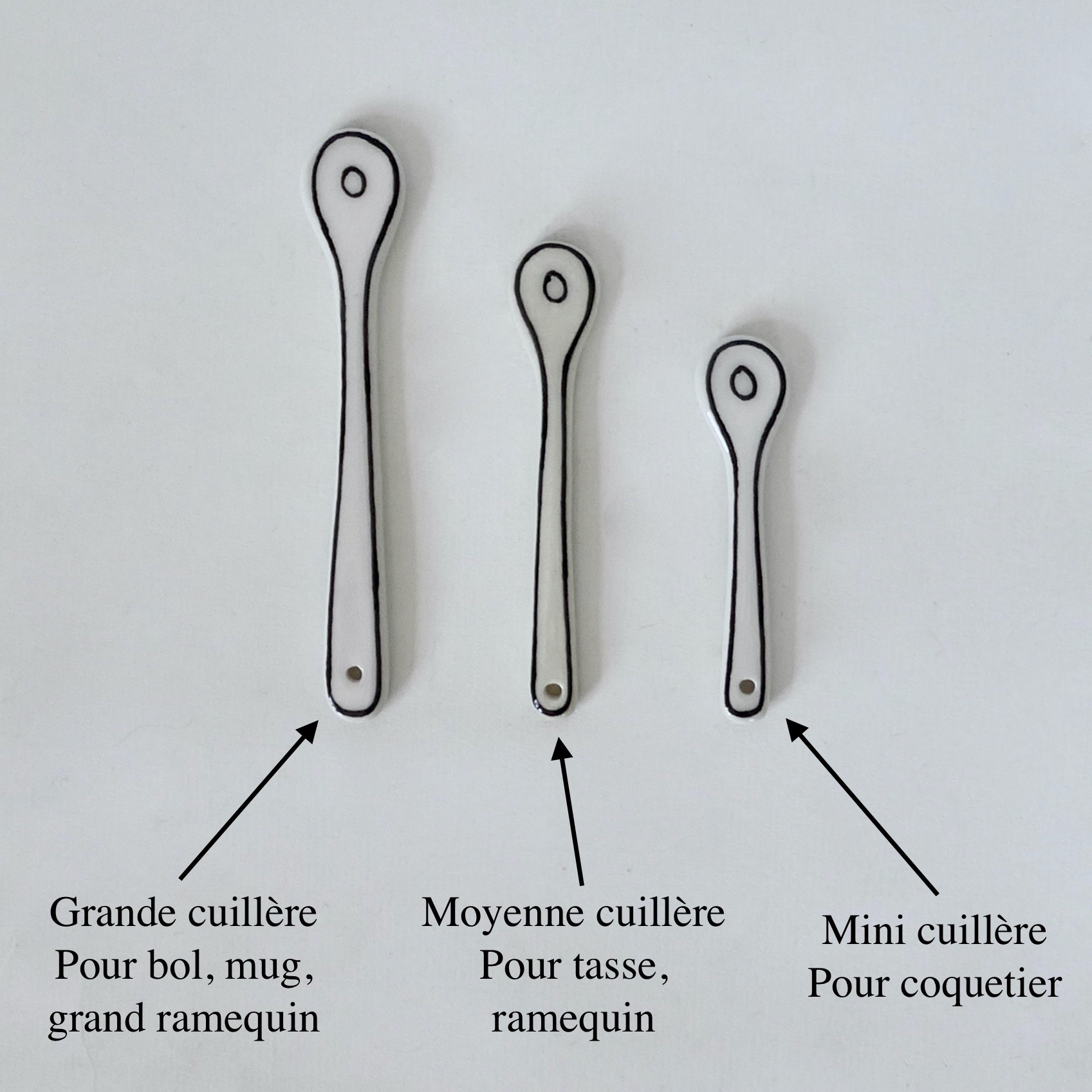 Cuillère céramique Cuillère céramique
